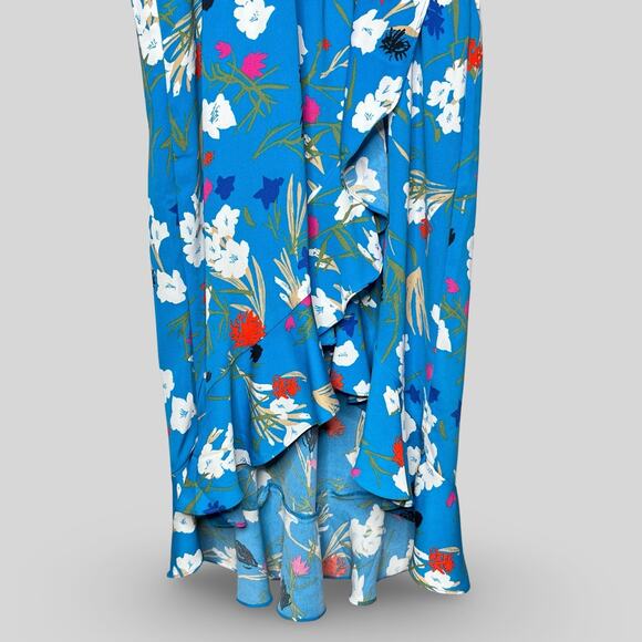 J.Crew Mercantile Floral Ruffle High Low Dress - Picture 3 of 6